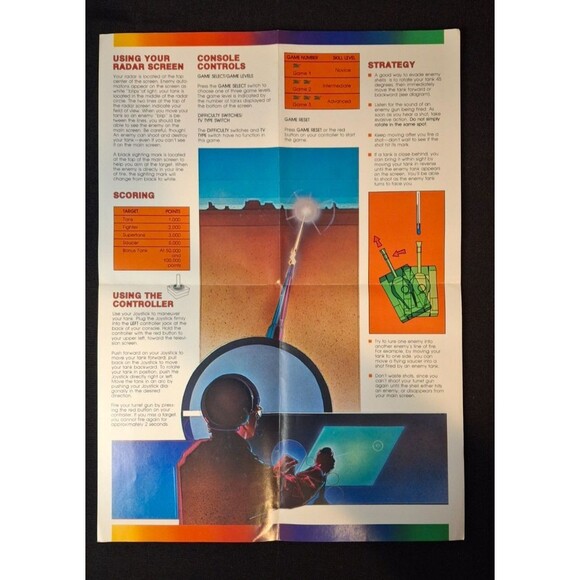 Lot of 2: Battlezone & Berzerk Atari 2600 Manuals Only - Picture 10 of 10